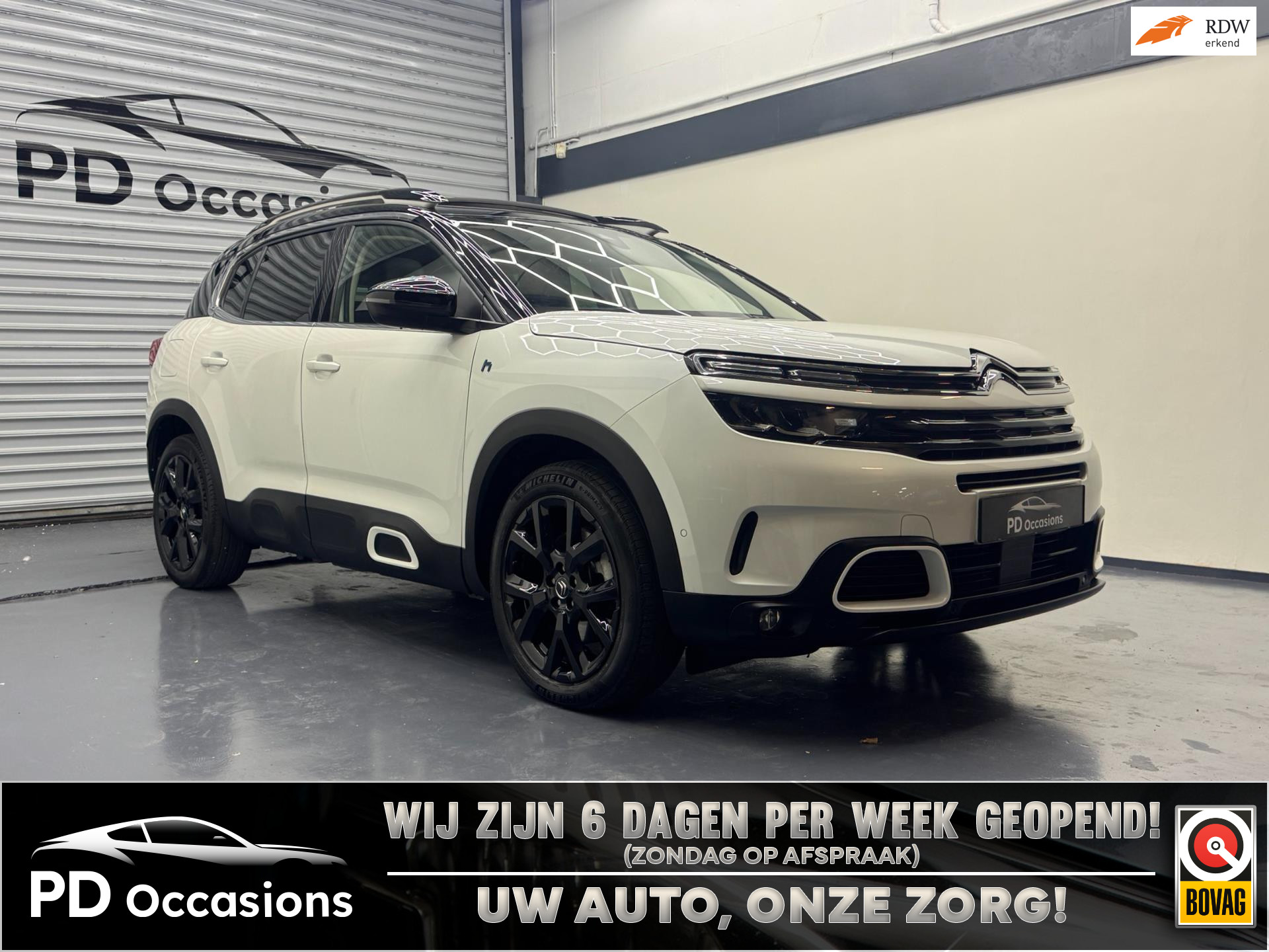 Citroën C5 Aircross 1.6 Plug-in Hybrid 225 AGR - Pano - Trekhaak - Clima - Elek. Achterklep 46990333-0.jpg | PD Occasions