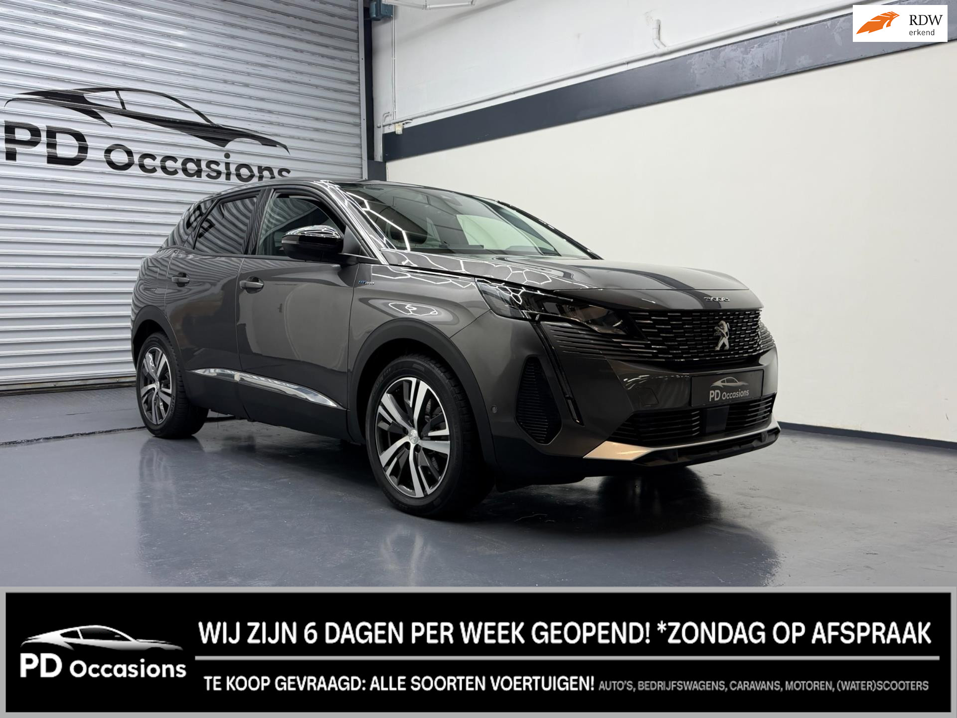 Peugeot 3008 1.6 Plug-In HYbrid 225PK Allure Pack Business - Trekhaak - Camera - Clima - Stoelverw. - Dodehoek 48465204-0.jpg | PD Occasions