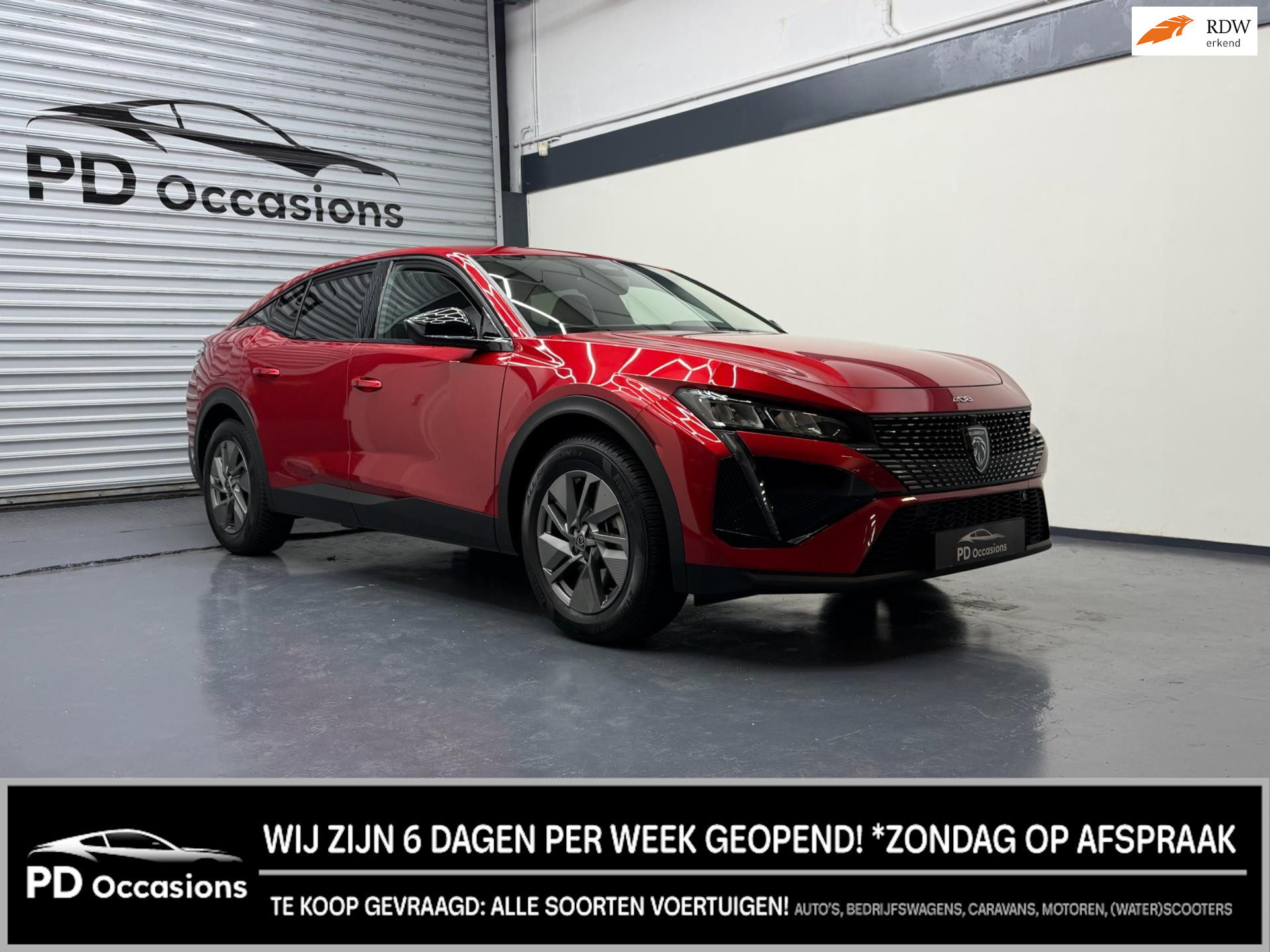 Peugeot 408 1.6 HYbrid Allure 180 - (360) Camera - Clima - Navi - ACC - Stoelverw. 48531317-0.jpg | PD Occasions