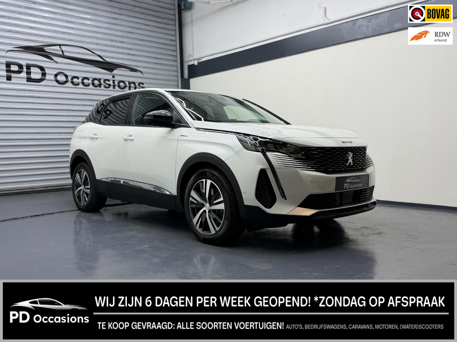 Peugeot 3008 1.6 Plug-In HYbrid 225PK Allure Pack Business - Trekhaak - Camera - Stoelverw. 48557087-0.jpg | PD Occasions